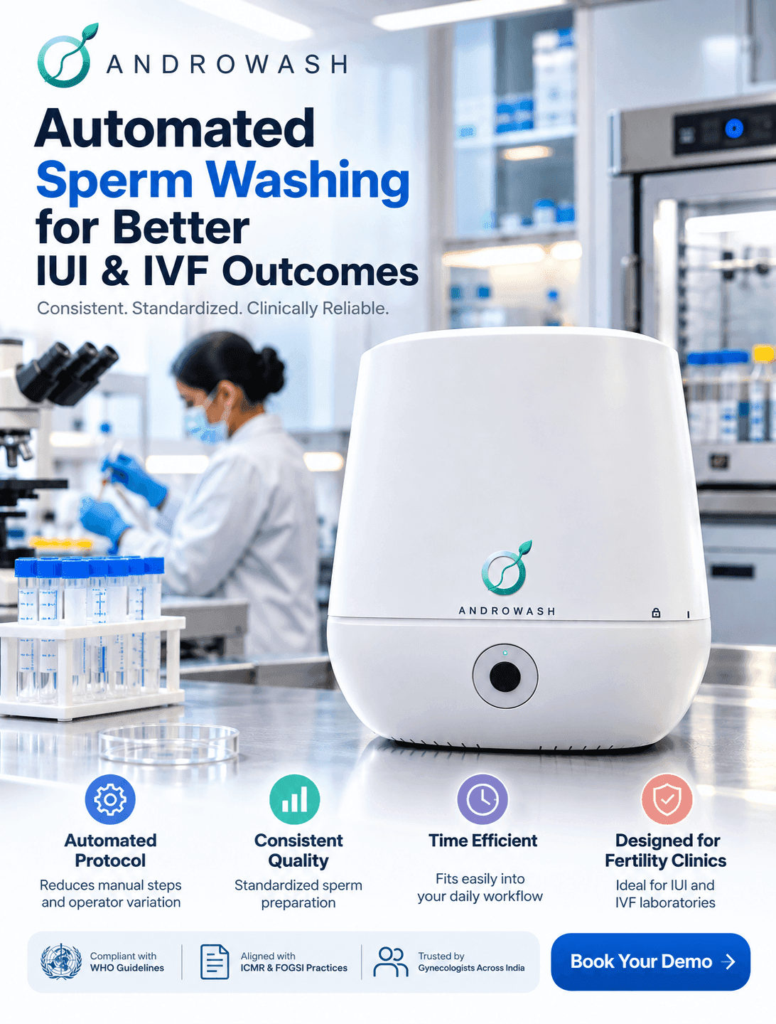AndroWash Automatic Sperm Washing Centrifuge image 6
